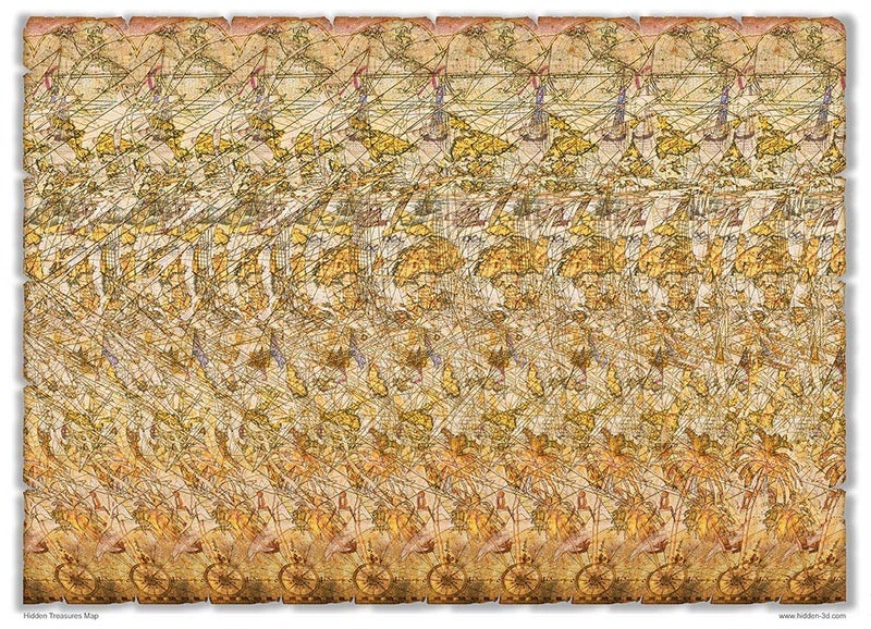 hidden-3d Set of Six Stereogram Posters - Image 2